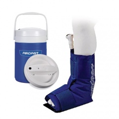 Aircast Paediatric Ankle Cryo Cuff and Automatic IC Cooler Cold Therapy Saver Pack